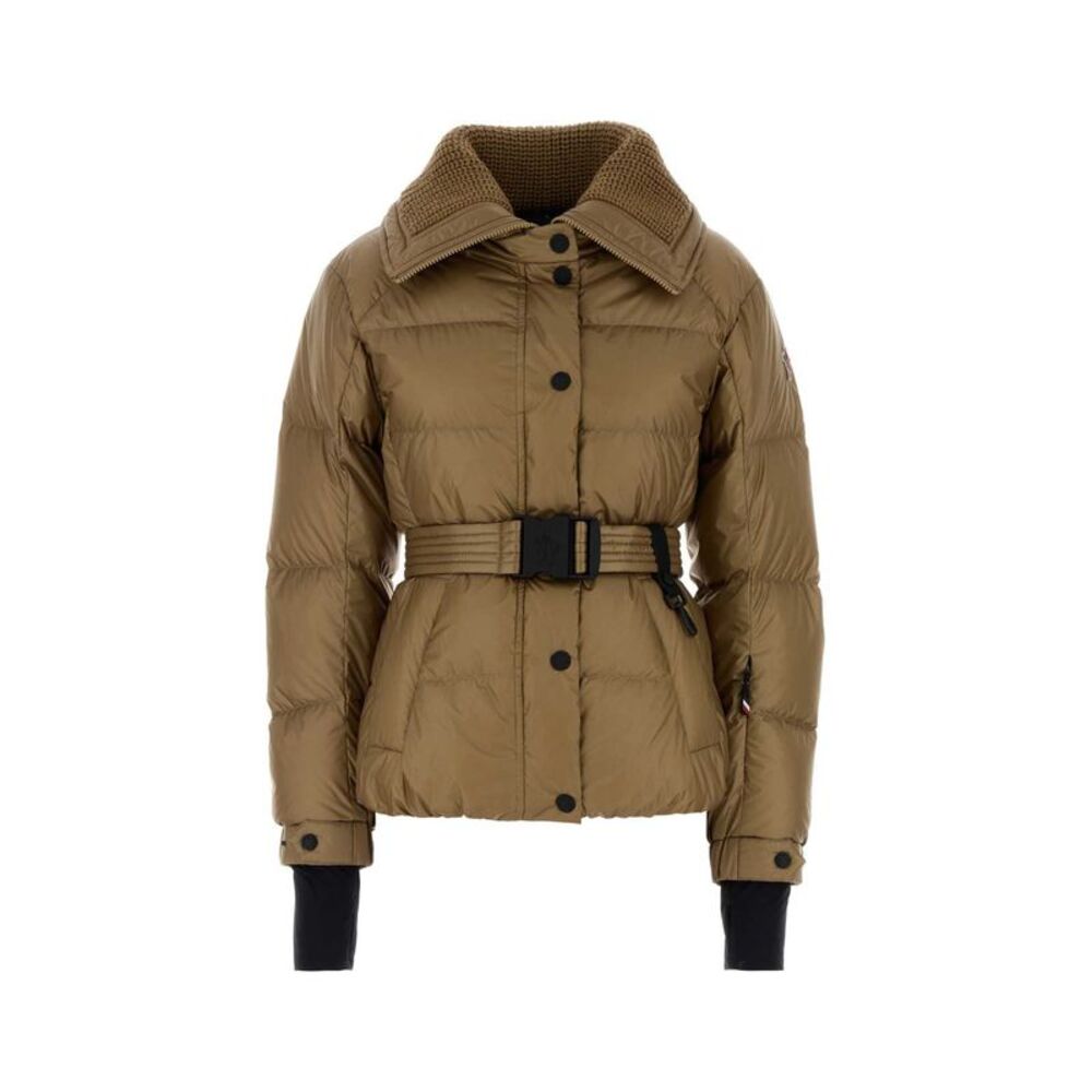 Moncler Grenoble Women Biscuit  Nylon Batailleuse Down Jacket